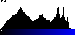Blue Histogram
