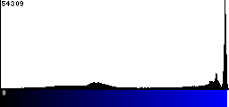 Blue Histogram