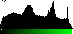 Green Histogram