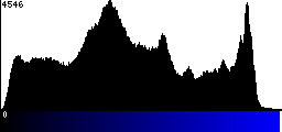 Blue Histogram