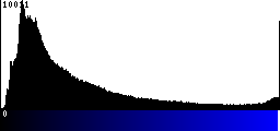 Blue Histogram