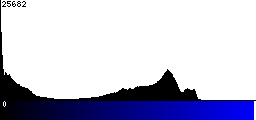 Blue Histogram