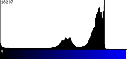 Blue Histogram