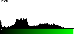 Green Histogram