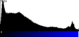 Blue Histogram