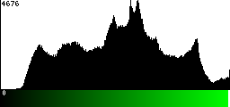 Green Histogram