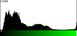 Green Histogram