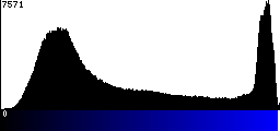 Blue Histogram