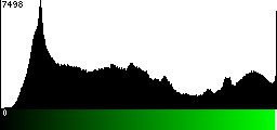 Green Histogram