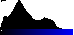 Blue Histogram