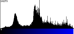 Blue Histogram