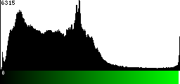 Green Histogram