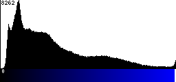 Blue Histogram