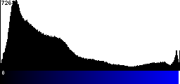 Blue Histogram