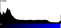 Blue Histogram