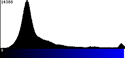 Blue Histogram