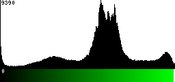 Green Histogram