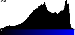 Blue Histogram