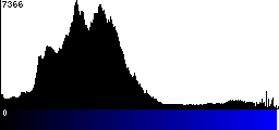 Blue Histogram
