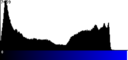 Blue Histogram
