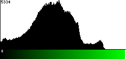 Green Histogram