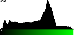Green Histogram