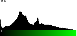 Green Histogram