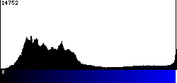 Blue Histogram