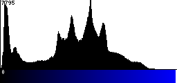 Blue Histogram