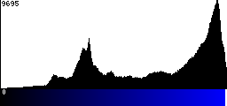 Blue Histogram