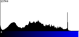 Blue Histogram