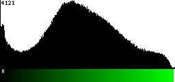 Green Histogram