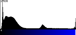 Blue Histogram