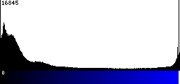 Blue Histogram