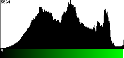 Green Histogram