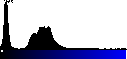 Blue Histogram