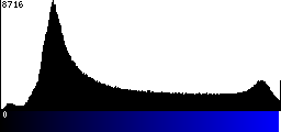 Blue Histogram