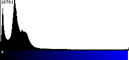 Blue Histogram