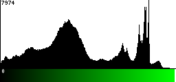 Green Histogram