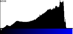 Blue Histogram