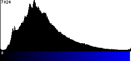 Blue Histogram