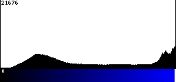 Blue Histogram