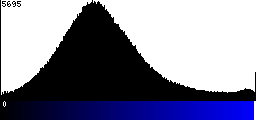 Blue Histogram