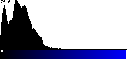 Blue Histogram