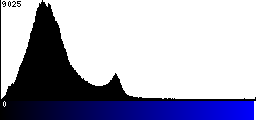 Blue Histogram