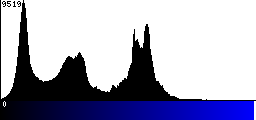 Blue Histogram