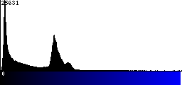 Blue Histogram