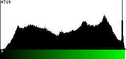Green Histogram