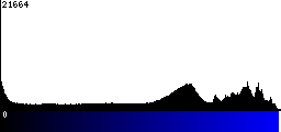 Blue Histogram