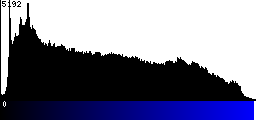 Blue Histogram